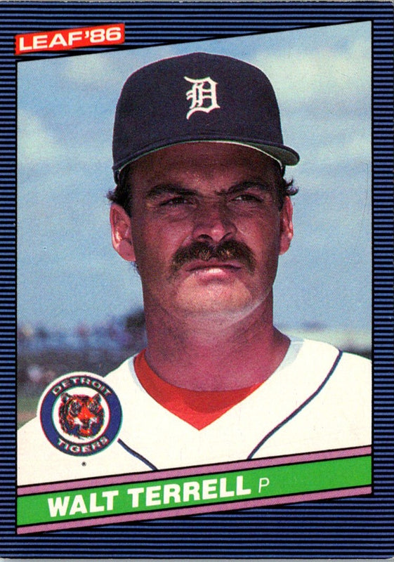 1986 Leaf Walt Terrell #123