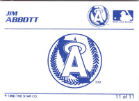 1990 Star Jim Abbott Jim Abbott #11