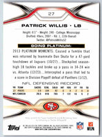 1991 Bowman BestFootball Patrick Wills #27