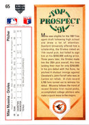 1991 Upper Deck Mike Mussina