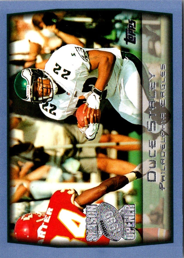 1999 Topps Season Opener Duce Staley #19