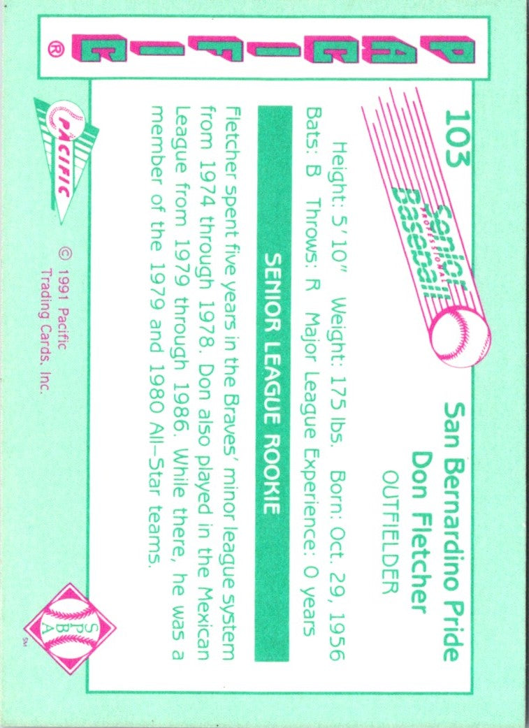 1991 Pacific Senior League Don Fletcher