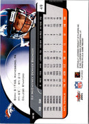 2001 Fleer Game Time Ed McCaffrey