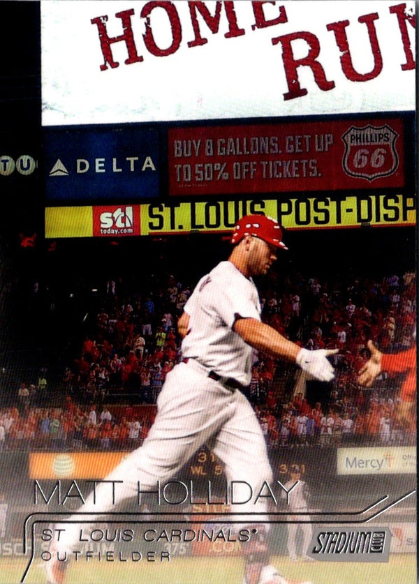 2015 Stadium Club Matt Holliday #25