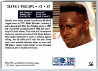 1991 Proset World League Darrell Phillips #56