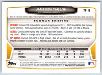 2013 Bowman Jameson Taillon #TP-12
