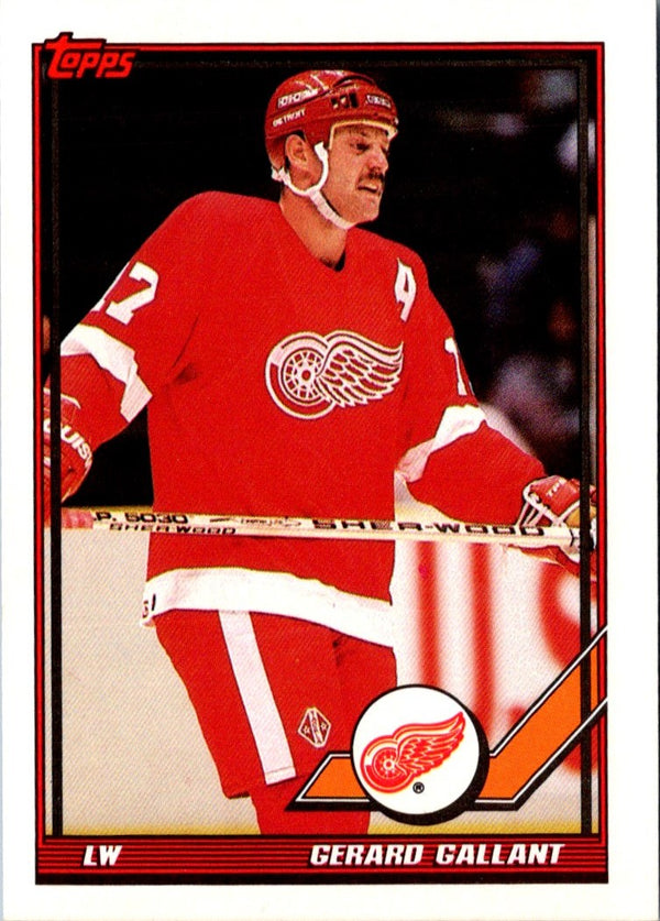 1991 Topps Gerard Gallant #443