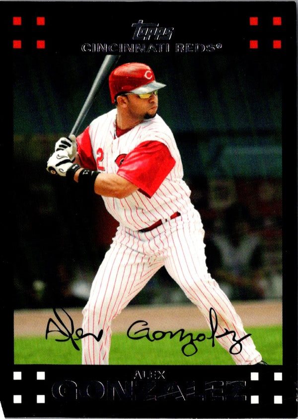 2007 Topps Alex Gonzalez #CIN7