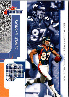 2001 Fleer Game Time Ed McCaffrey #49