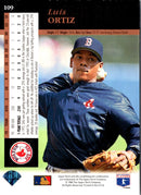 1994 Venezuelan Winter League Stickers Ortiz