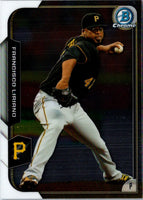 2015 Bowman Chrome Francisco Liriano #86