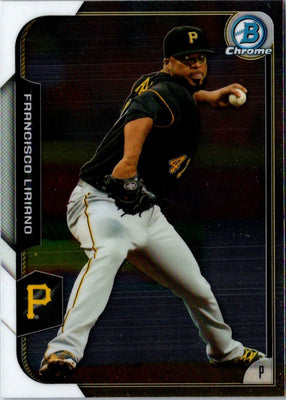 2015 Bowman Chrome Francisco Liriano #86