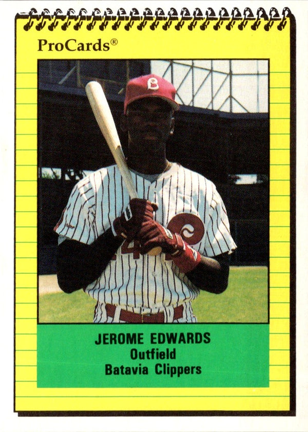 1991 ProCards Jerome Edwards #3495