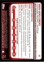 2011 Bowman Chrome Refractors Shin-Soo Choo #31 NM-MT