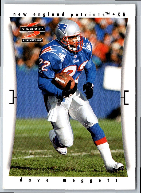 1997 Score Dave Meggett #197