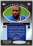1997 Pinnacle Certified NFL Antowain Smith