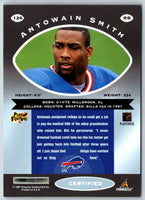1997 Pinnacle Certified NFL Antowain Smith #126