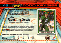 1991 Stadium Club Todd Krygier #45