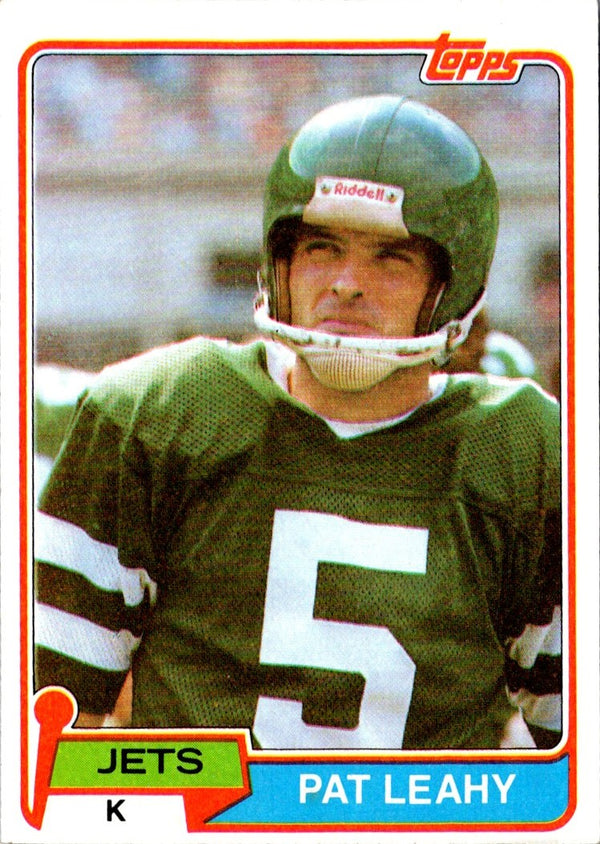 1981 Topps Pat Leahy #177 NM-MT
