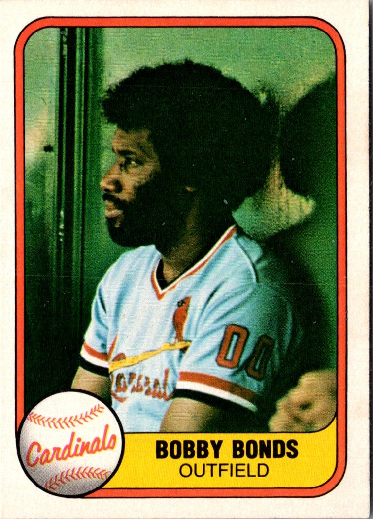 1981 Fleer Bobby Bonds