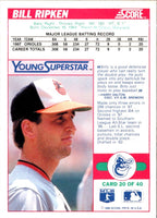 1988 Score Young Superstars I Bill Ripken #20
