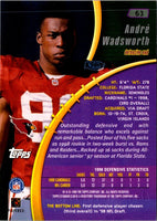 1999 Stadium Club Andre Wadsworth #63