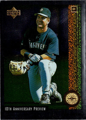 1998 Upper Deck 10th Anniversary Preview Retail Edgar Martinez #58