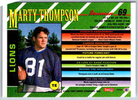 1993 Bowman Football Marty Thompson #69