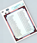 1990 Upper Deck Checklist: 101-