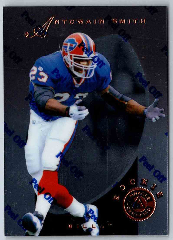 1997 Pinnacle Certified NFL Antowain Smith #126