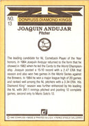 1985 Donruss Super Diamond Kings Joaquin Andujar