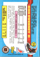 1991 Topps Don Sweeney #319