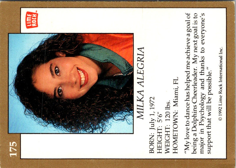 1993 Tampa-Bay Tritons RHI Milka Alegria