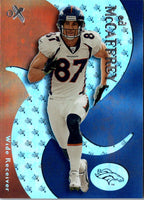 2000 Fleer E-X Ed McCaffrey #86