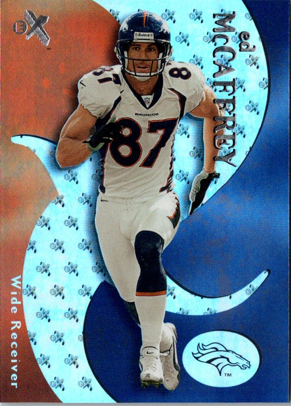 2000 Fleer E-X Ed McCaffrey #86
