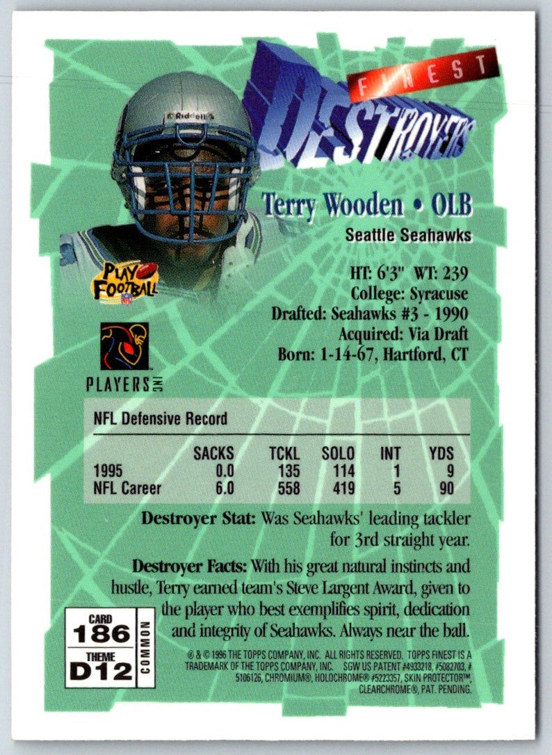 1996 Finest Terry Wooden