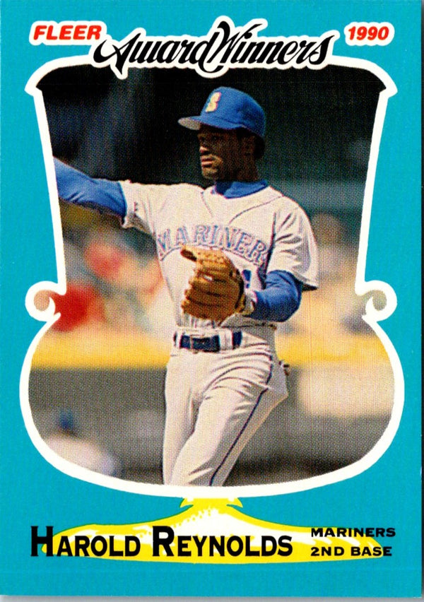 1990 Fleer Award Winners Harold Reynolds #27