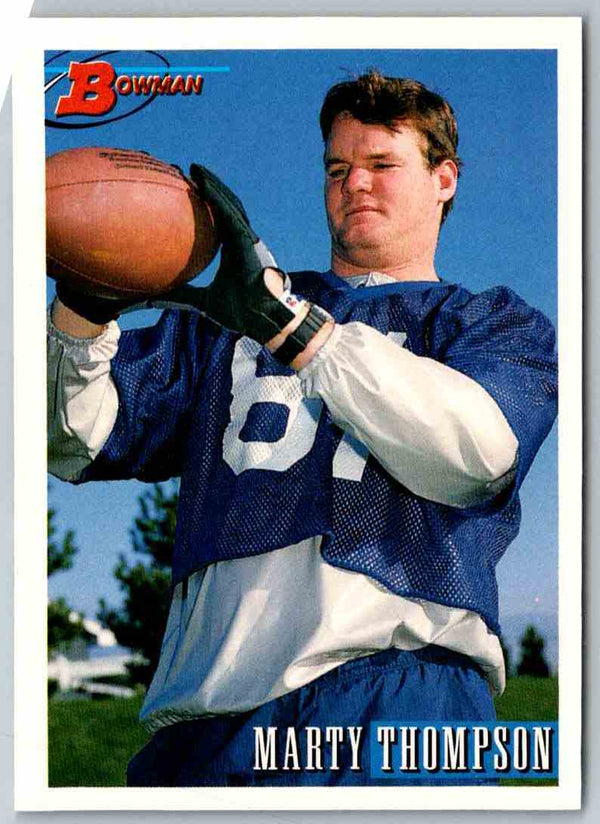 1993 Bowman Football Marty Thompson #69