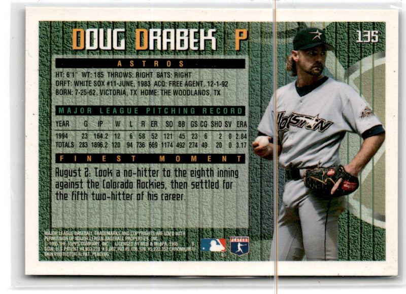 1995 Finest Doug Drabek