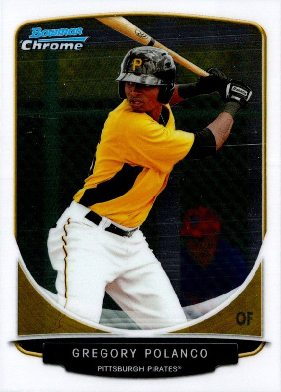 2013 Bowman Chrome Prospects Gregory Polanco #BCP79