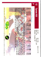 1991 Classic Draft Picks Tyrone Hill #12