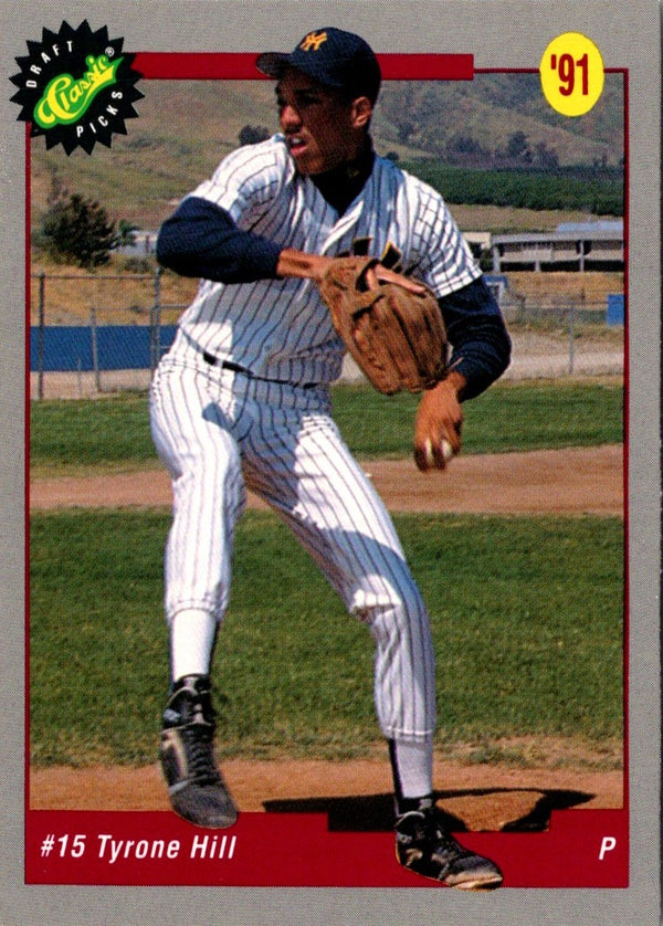 1991 Classic Draft Picks Tyrone Hill #12