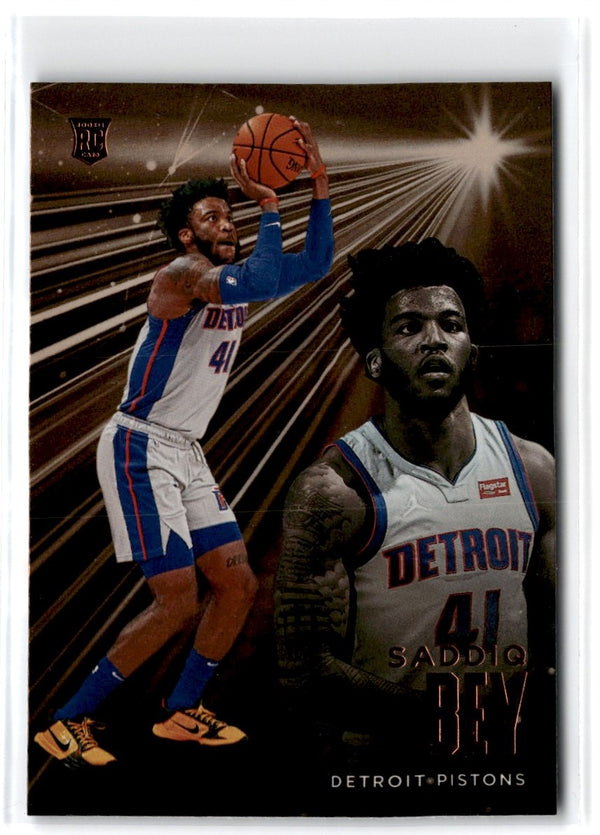 2020 Panini Chronicles Saddiq Bey #215 Rookie