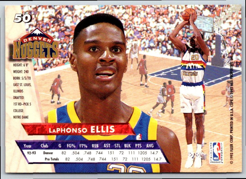 1993 Ultra LaPhonso Ellis