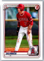 2020 Bowman Draft David Calabrese #BD-103