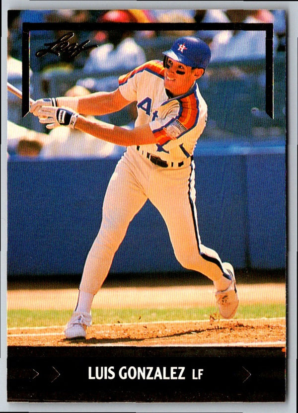 1991 Leaf Gold Rookies Luis Gonzalez #BC2