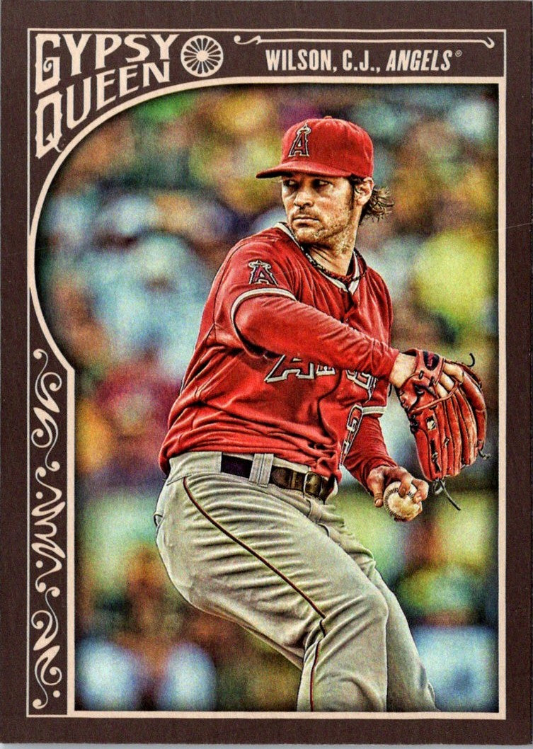 2015 Topps Gypsy Queen C.J. Wilson