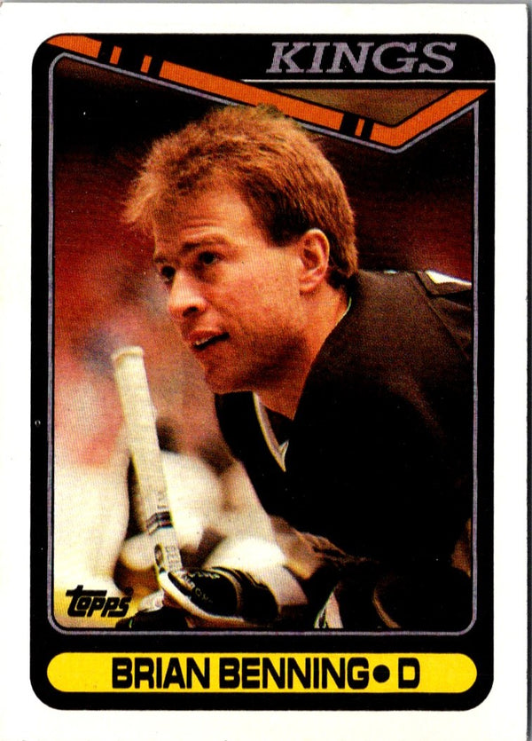 1990 Topps Brian Benning #365