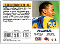 1992 Proset Robert Delpino #218
