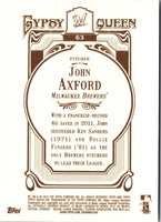 2012 Topps Gypsy Queen John Axford #63